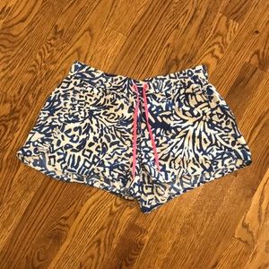 Lilly Pulitzer Blue Luxletic Shorts